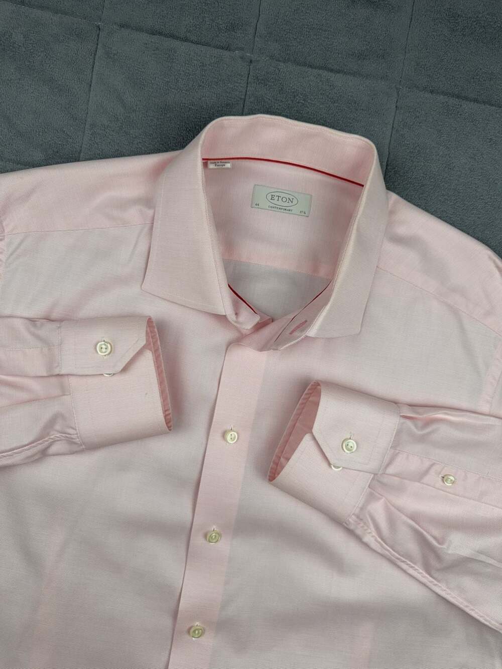 Eton Contemporary Fit Dress Shirt Pink 17.5 (44)